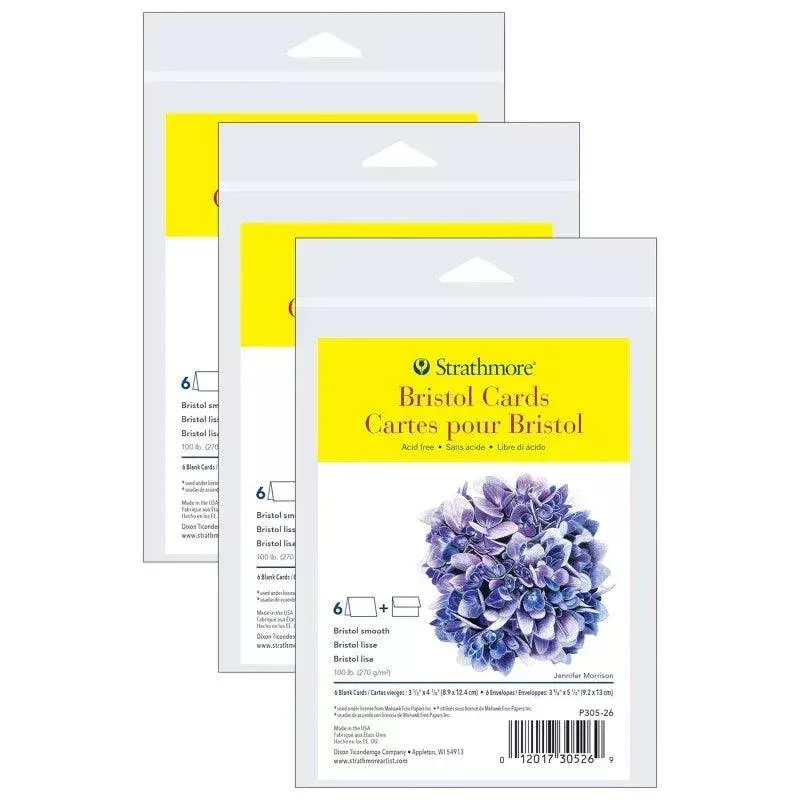 300-series-bristol-cards-amp-envelopes-anniversary-size-3-5x4-875-inch 300 Series Bristol Cards & Envelopes, Anniversary Size, 3.5x4.875 inch