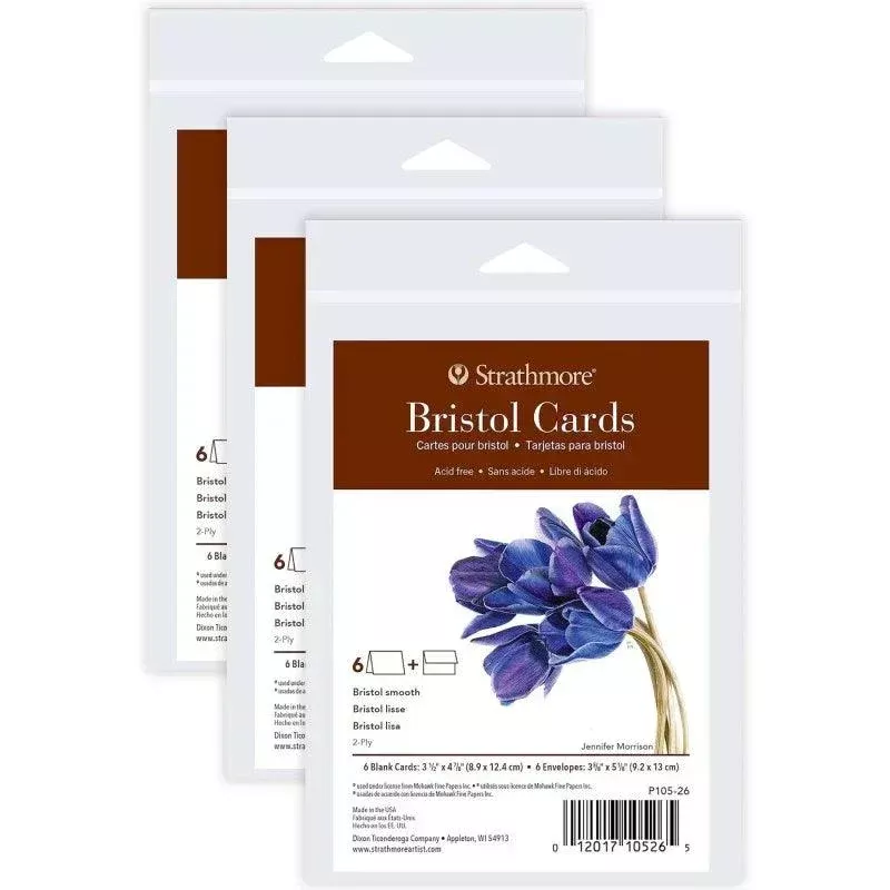 400-series-bristol-cards-amp-envelopes-anniversary-size-3-5x4-875-inch 400 Series Bristol Cards & Envelopes, Anniversary Size, 3.5x4.875 inch