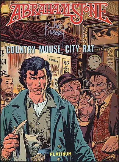 abraham-stone-book-one-country-mouse-city-rat-signed-limited ABRAHAM STONE Book One Country Mouse, City Rat Signed/Limited