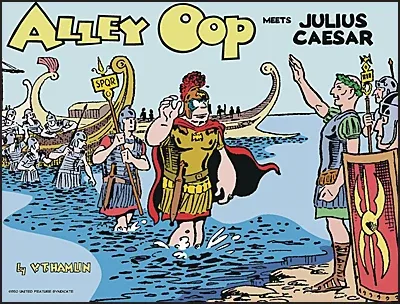 alley-oop-julius-caesar-1949-1950 ALLEY OOP AND JULIUS CAESAR 1949-1950