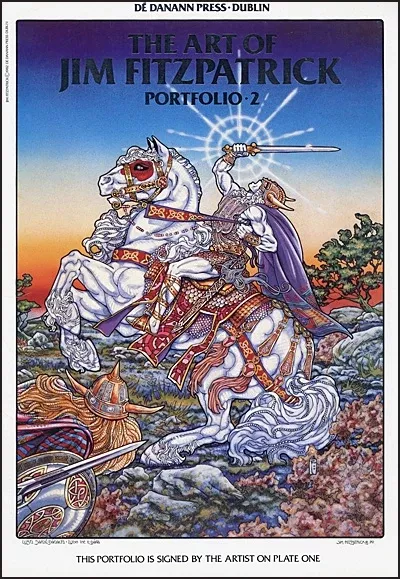 art-jim-fitzpatrick-portfolio-2-signed THE ART OF JIM FITZPATRICK PORTFOLIO 2 Signed
