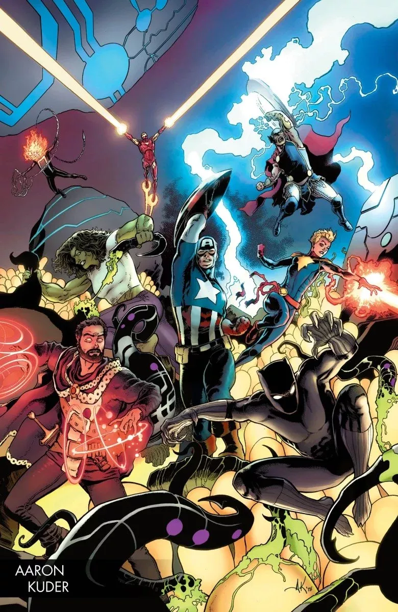 Avengers #1 Kuder Young Guns Var