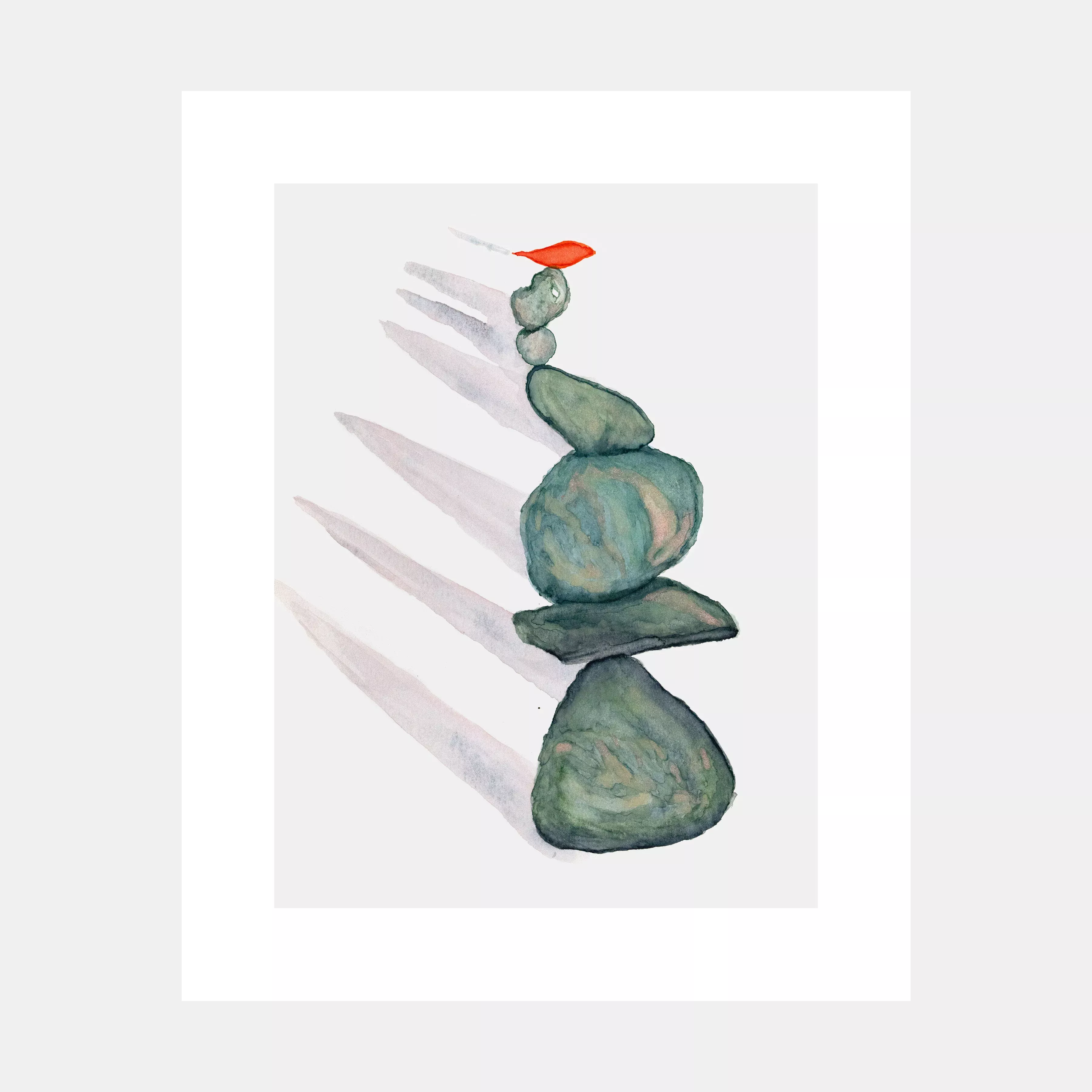 balance-watercolor-print-by-teresa-bacon "Balance" Watercolor Print by Teresa Bacon