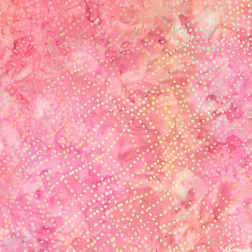 benartex-fabrics-bali-dot-craze-dotted-wave-batik-raspberry-pink Benartex Fabrics Bali Dot Craze - Dotted Wave Batik - Raspberry Pink