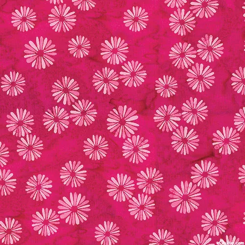 benartex-fabrics-bali-effects-blossom-burst-raspberry-jam Benartex Fabrics Bali Effects - Blossom Burst - Raspberry Jam