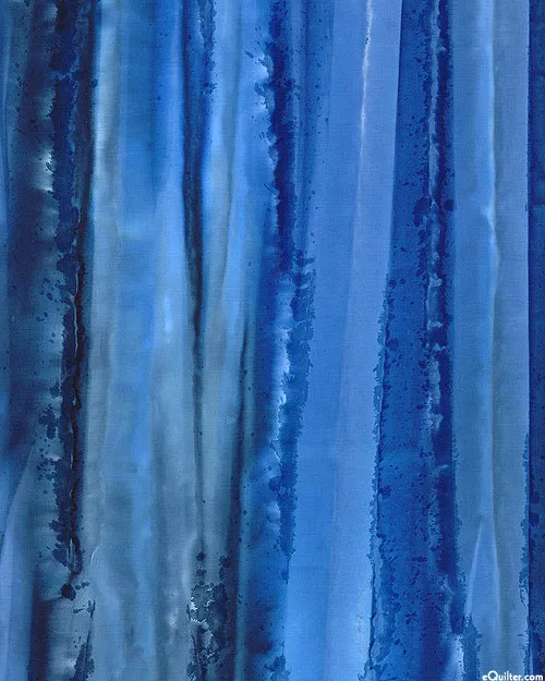 benartex-fabrics-bali-landscapes-flowing-hand-dye-french-blue Benartex Fabrics Bali Landscapes - Flowing Hand-Dye - French Blue