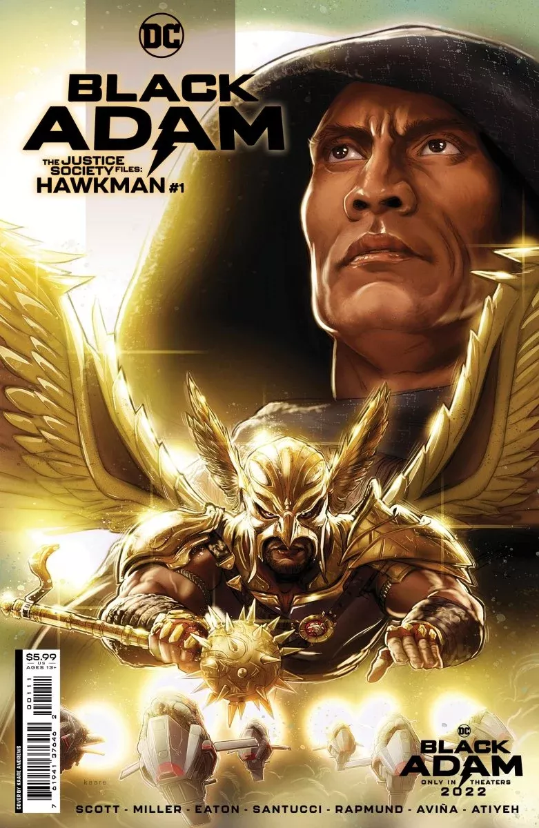 black-adam-justice-society-files-hawkman-1-cover-andrews Black Adam Justice Society Files Hawkman #1 Cover A Andrews