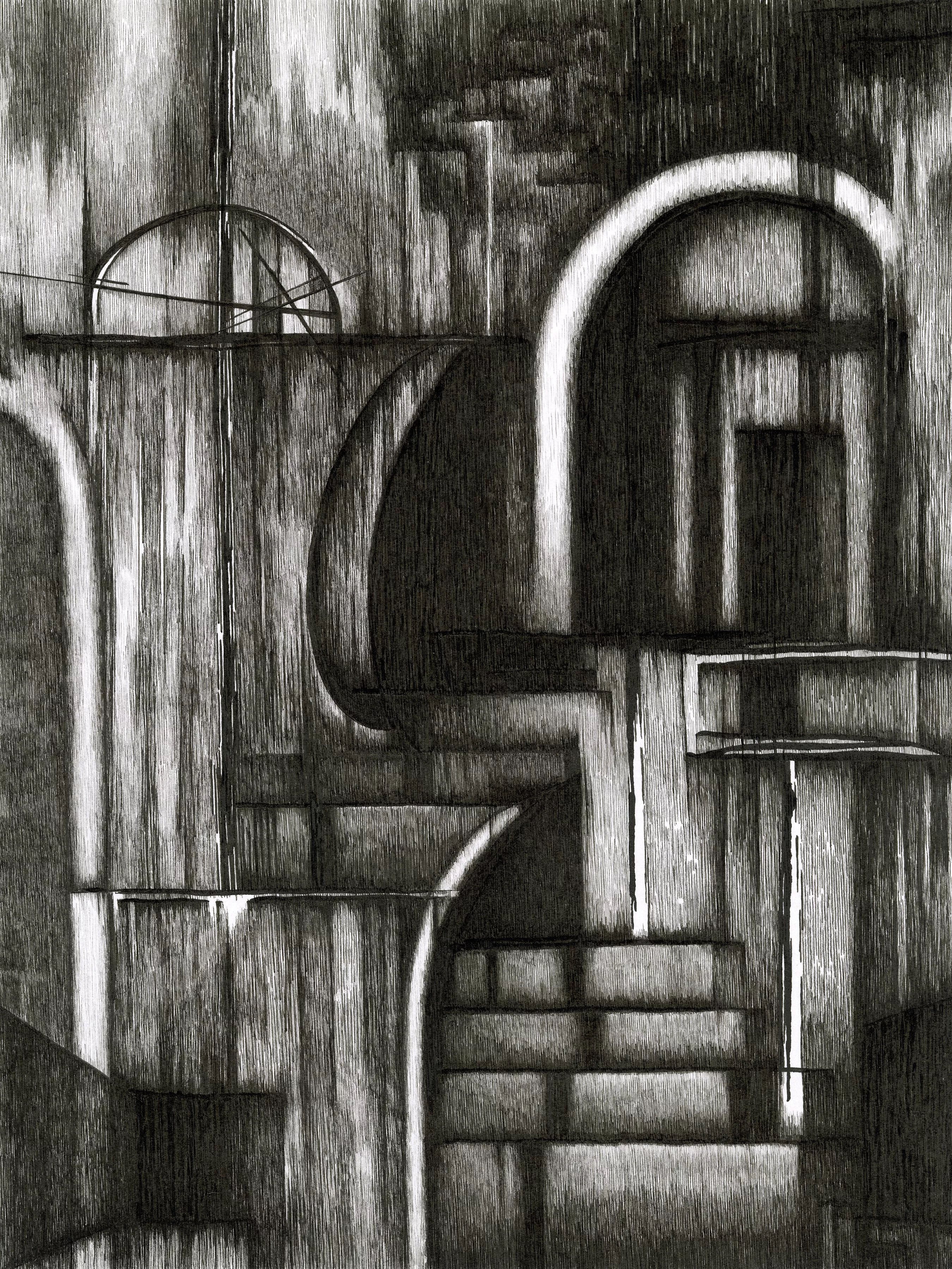 house-with-no-shadows-archival-print-artwork-by-james-greer "A House with No Shadows" • Archival Print of Artwork by James Greer