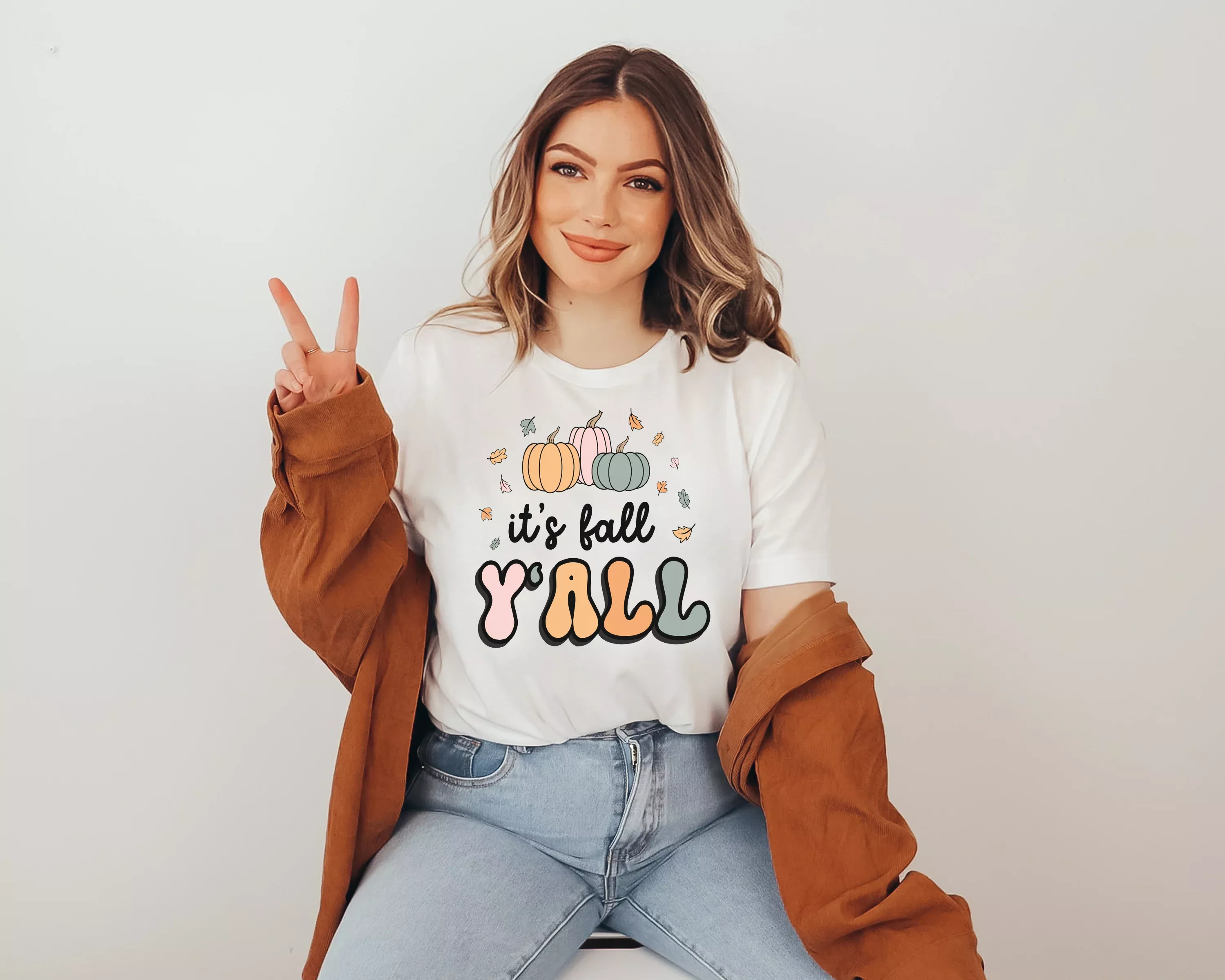 it-s-fall-y-all-teacher-t-shirt 'It's Fall Y'all' Teacher T-Shirt
