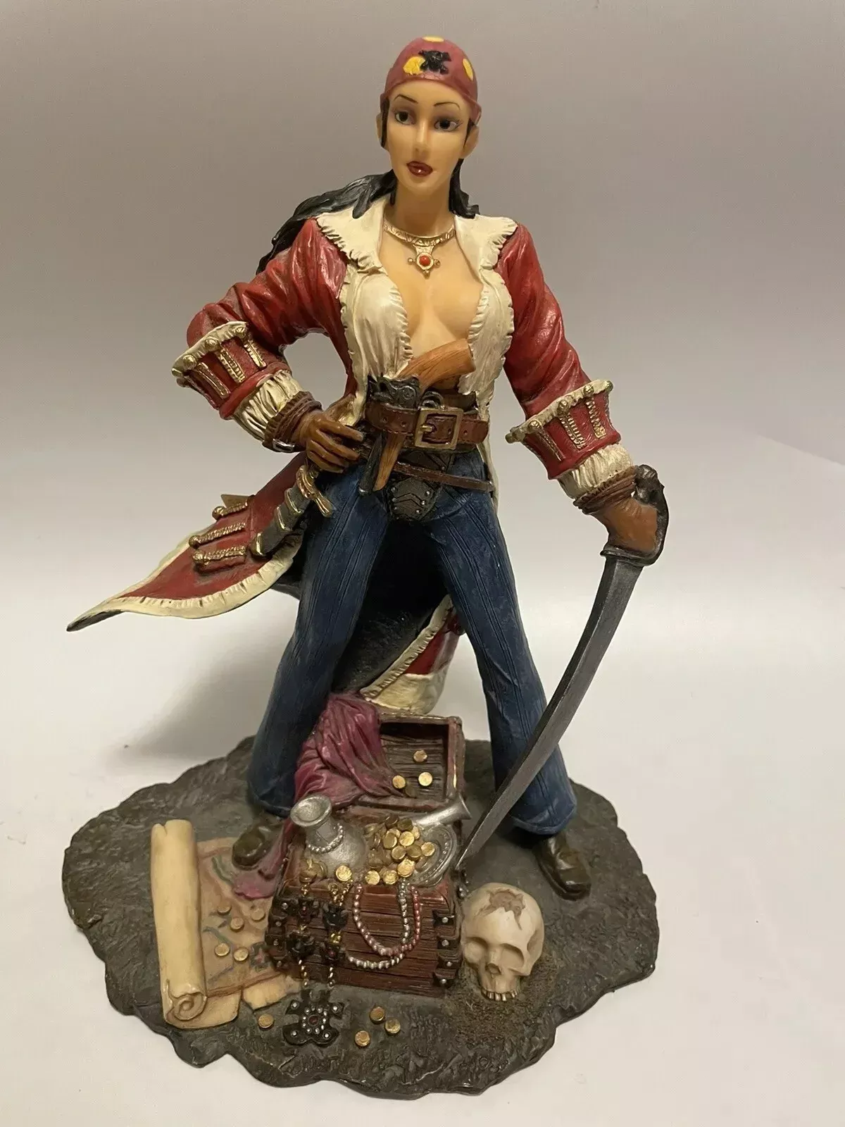 myths-legends-pirate-girl-figurine MYTHS & LEGENDS PIRATE GIRL Figurine