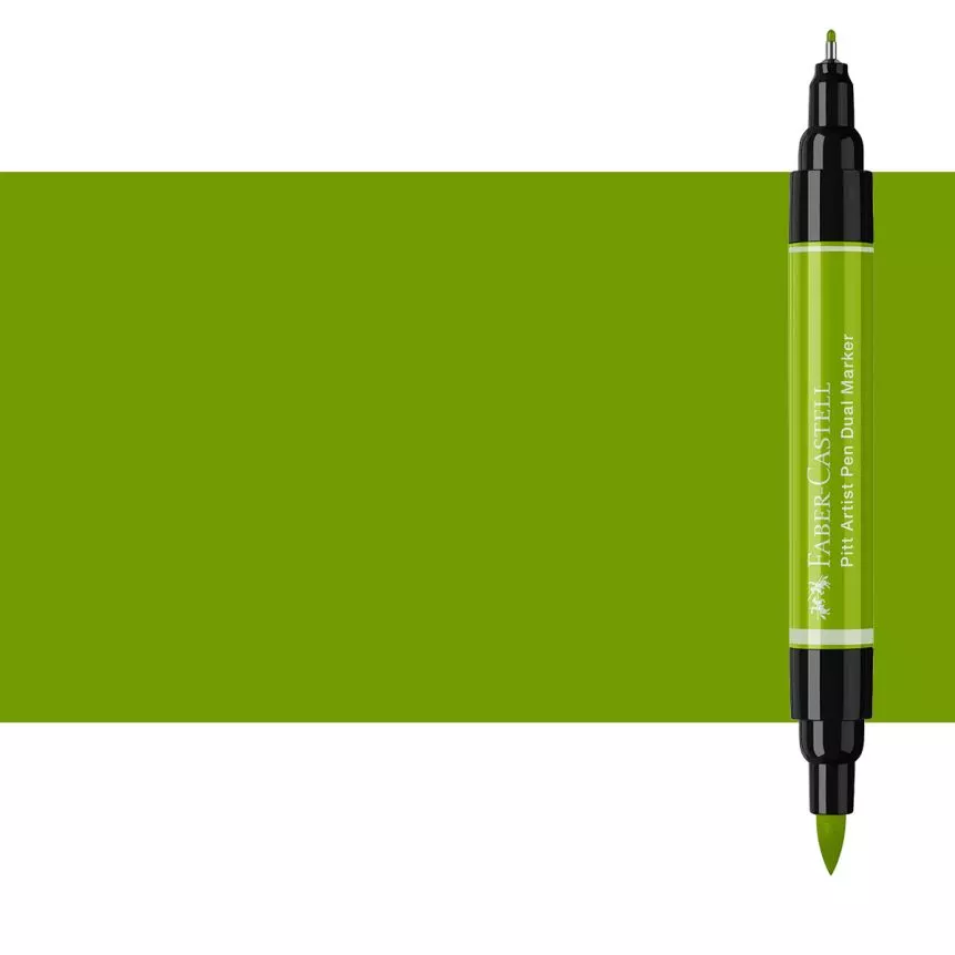 Pitt Artist Pen Dual Tip Marker, May Green
