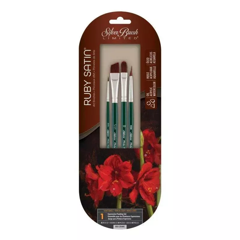 ruby-satin-amp-reg-4-piece-basic-sh-brush-set Ruby Satin® 4-Piece Basic SH Brush Set